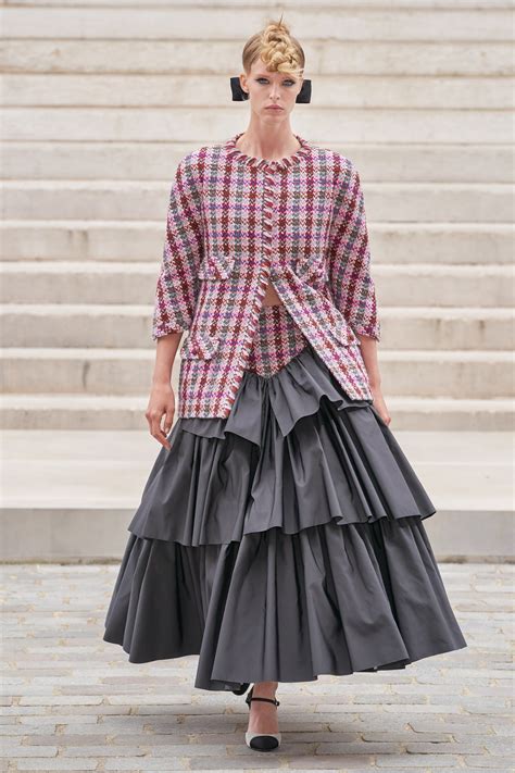 défilé chanel 2021|chanel dresses fall 2021.